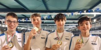 Medaglie a raffica per i nuotatori faentini ai Campionati italiani Libertas. E Busa si mette al collo altre tre medaglie d’oro